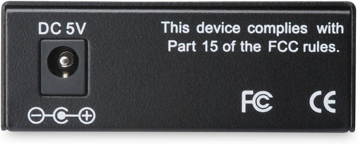 DIGITUS WDM Medienkonverter - Singlemode - Gbit Ethernet - RJ45 / SC - BiDi - Tx1550nm / Rx1310nm -