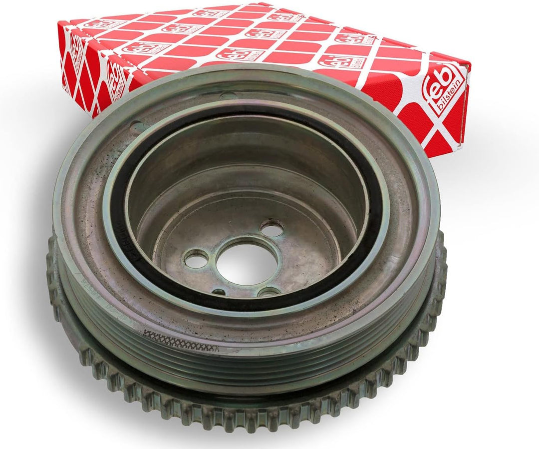 febi bilstein 44413 Riemenscheibe (entkoppelt) für Kurbelwelle, mit Polrad , 1 Stück
