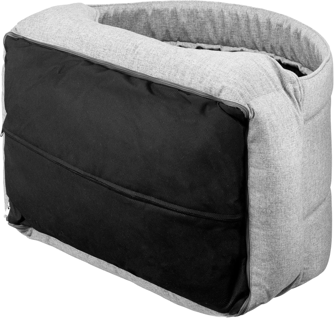 Bjird Hundebett & Hundehütte in einem - Hundehaus mit Dach für kleine und mittelgrosse Hunde - Hunde