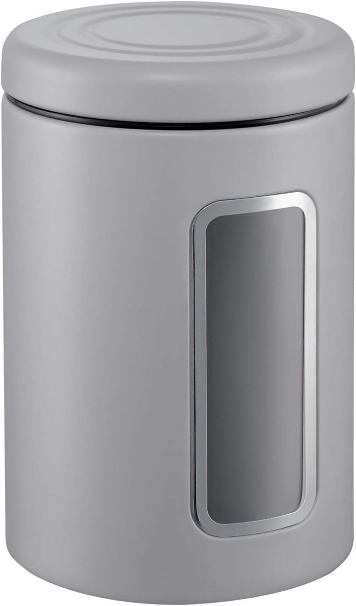 Wesco 321 206-79 Classic Vorratsdose, Rostfreier Stahl, 2 liters, Cool Grey Matt, Cool Grey Matt