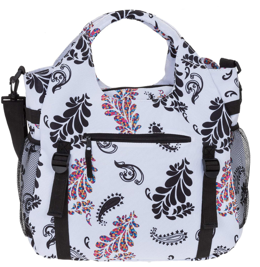 Alessandro Baby Wickeltasche Weekender Bag inkl Wickelmatte Windeltasche Thermo-Flaschentasche Fixie