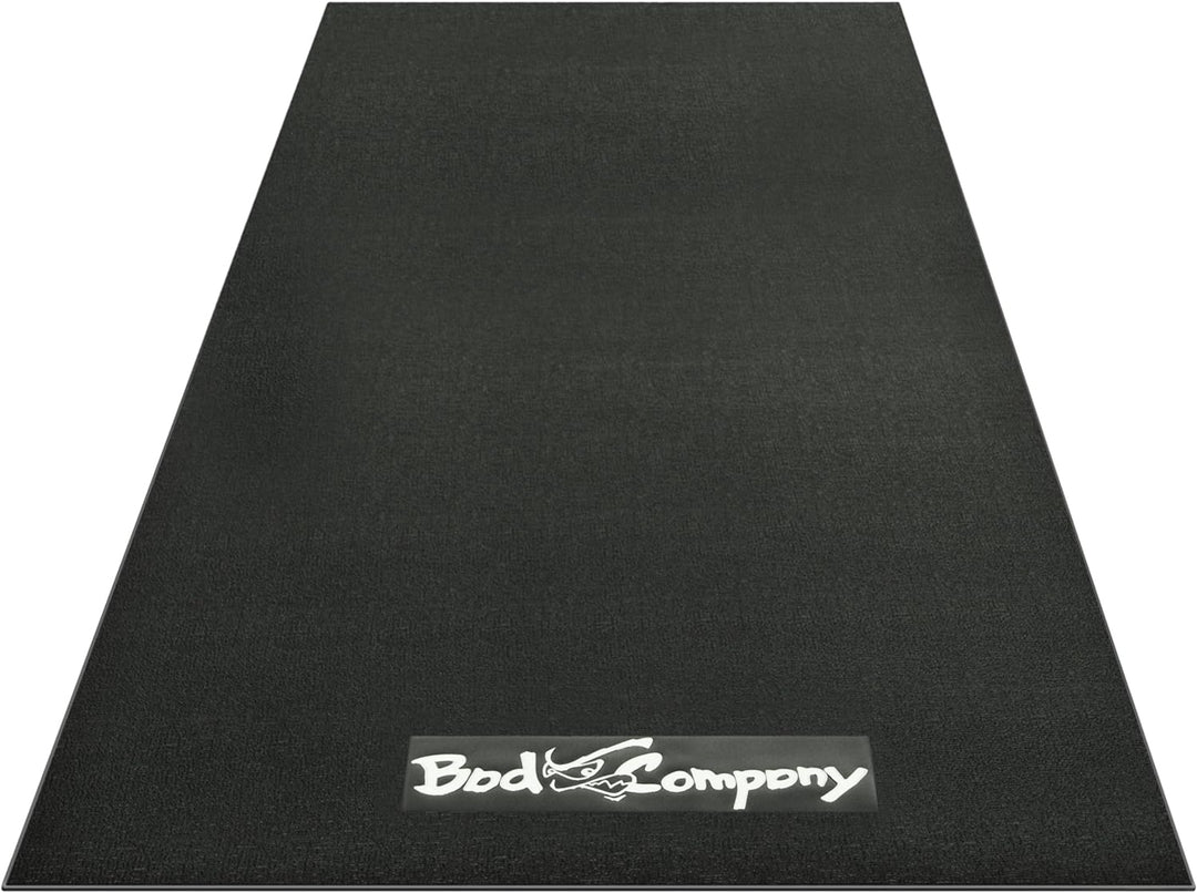 Bad Company Bodenmatte I Geruchsneutrale Bodenschutzmatte für Trainingsgeräte in 130 x 90 cm oder 18