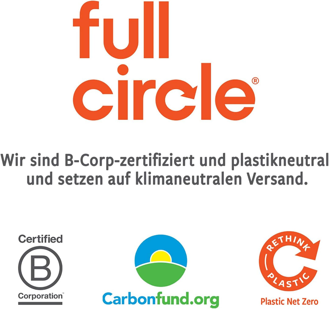 Full Circle Home Toilettenbürste Scrub Queen - Reinigungsbürste - Geruchsfrei - Langlebig WC-Bürste,