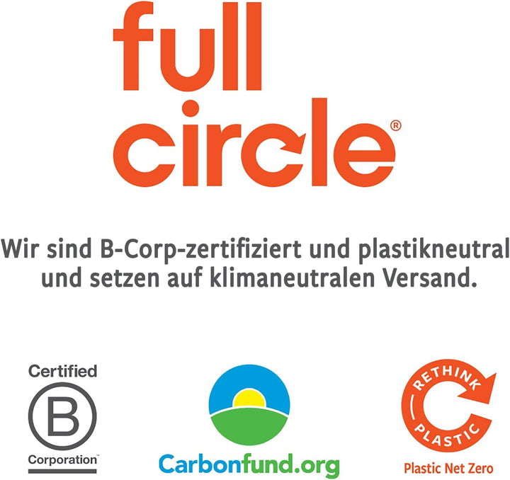 Full Circle Home Toilettenbürste Scrub Queen - Reinigungsbürste - Geruchsfrei - Langlebig WC-Bürste,