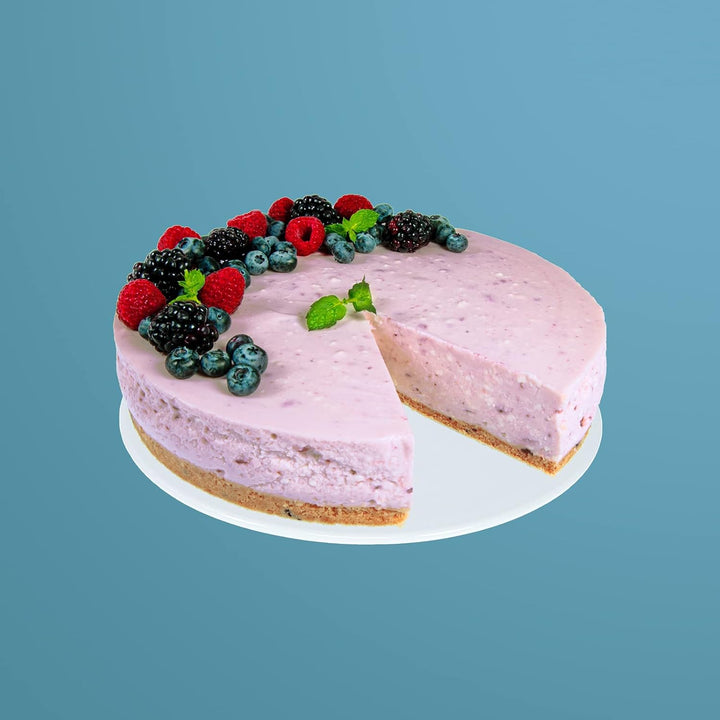 coox Springform mit Porzellanboden ⌀ 26 cm in Dunkelrot, backen und direkt auf der Porzellanplatte s