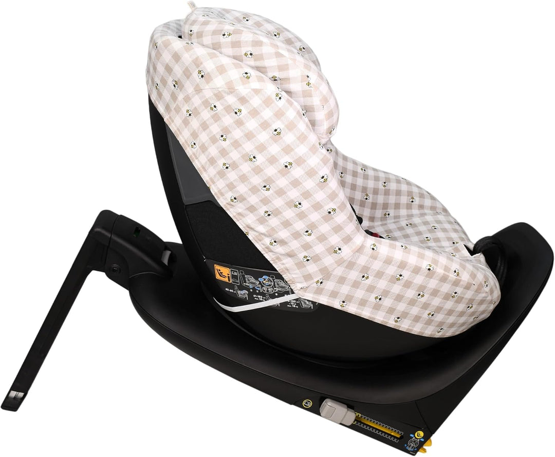 JYOKO Kids Bezug für Autositz kompatibel mit Maxi Cosi (Picnic Vichy, Maxi Cosi Pearl 360 y Mica Pro