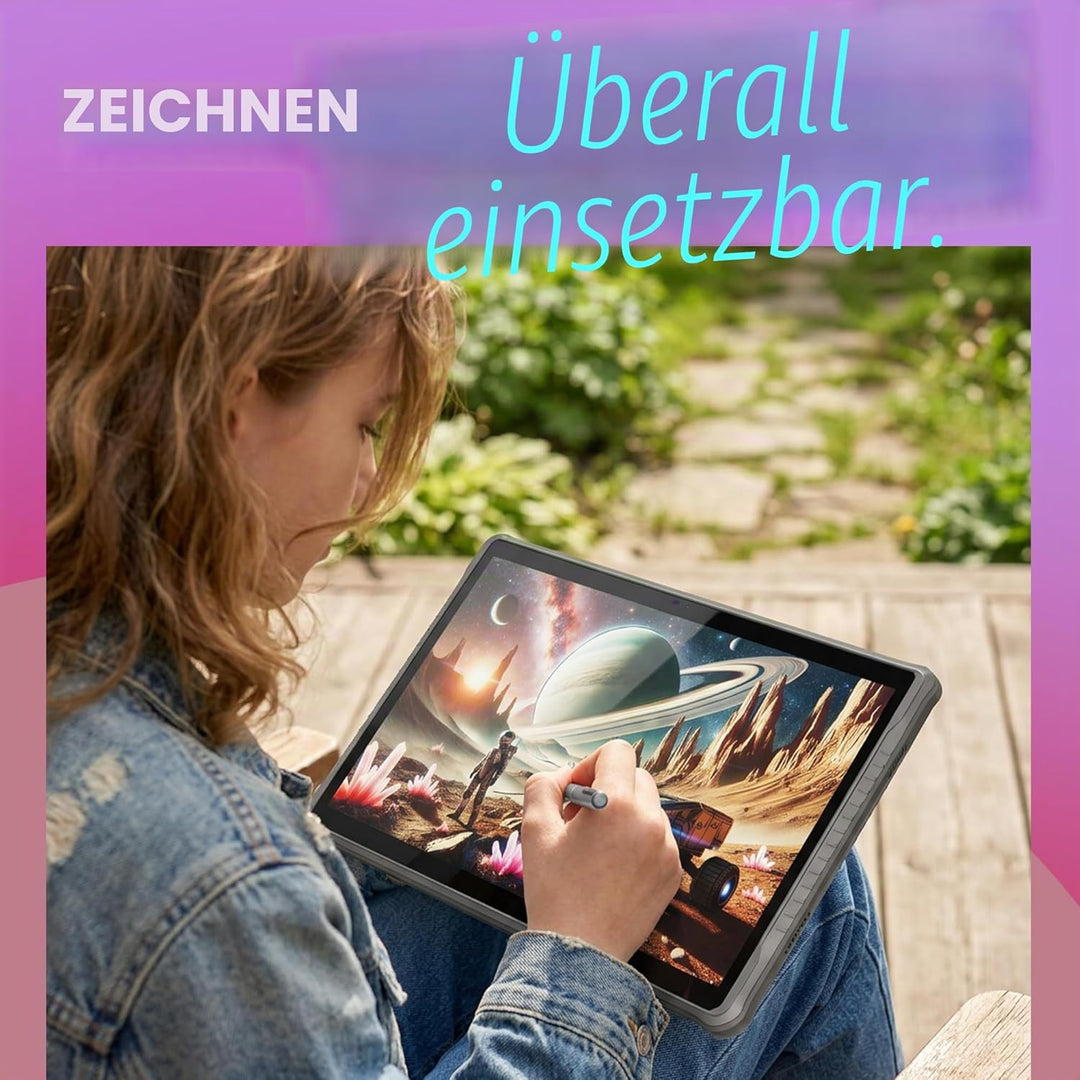 PicassoTab X14 Grösstes Eigenständiges Zeichentablett, Kein Computer erforderlich, Eingabestift, Tra