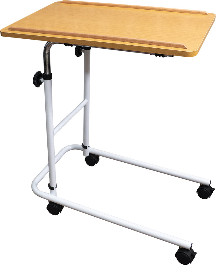 Aidapt Betttisch Buche - höhenverstellbar bis 100 cm - Platte 60 x 40 cm