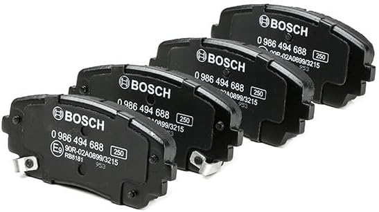 Bosch BP1683 Bremsbeläge - Vorderachse - ECE-R90 Zertifizierung - vier Bremsbeläge pro Set