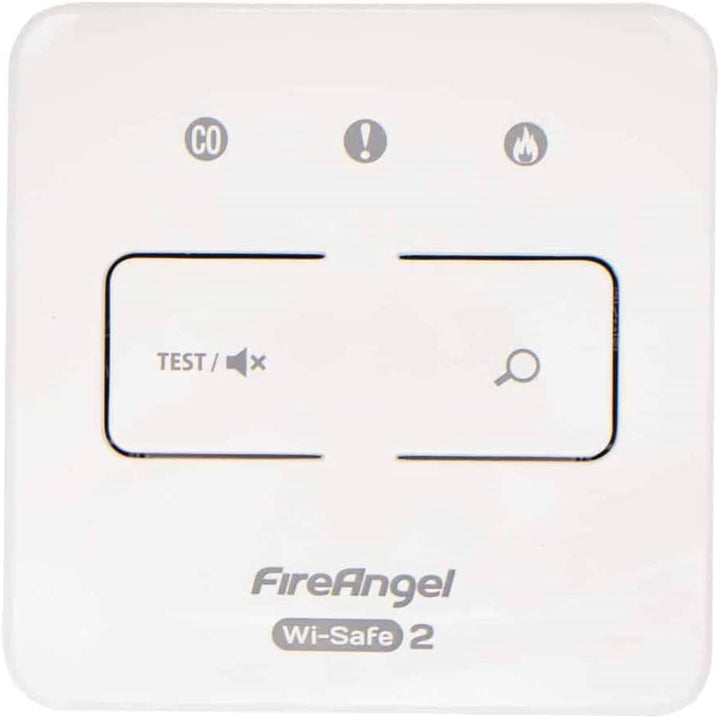 Fire Angel WTSL-F-1EU Controller Modul / Bedieneinheit für W2-Funknetzwerke, (b x h x t) 90 x 90 x 2