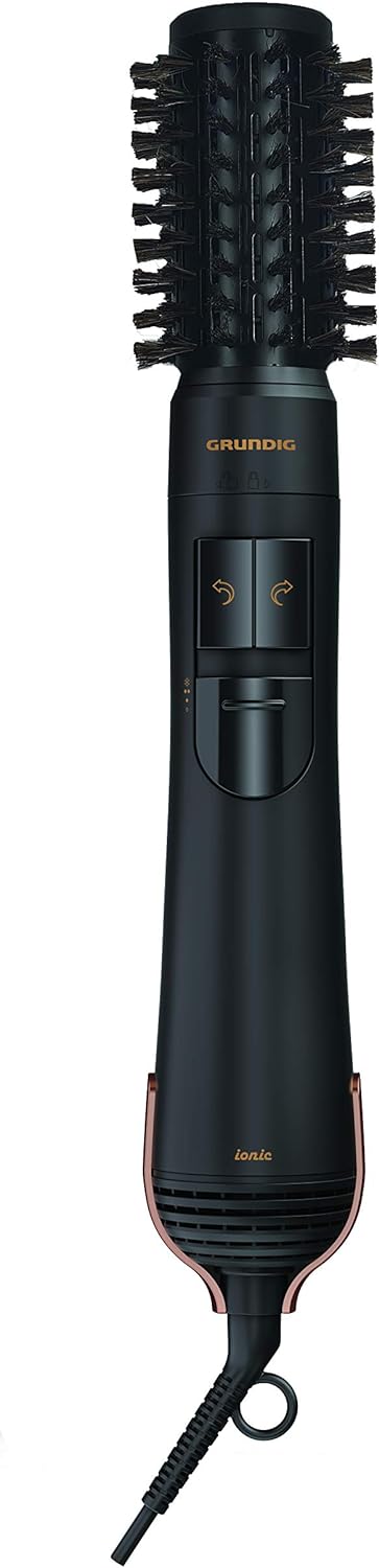 GRUNDIG NaturaShine HS 7080 Volumen- und Lockenstyler, Thermobürste mit 2 Temperatur- und Luftstroms