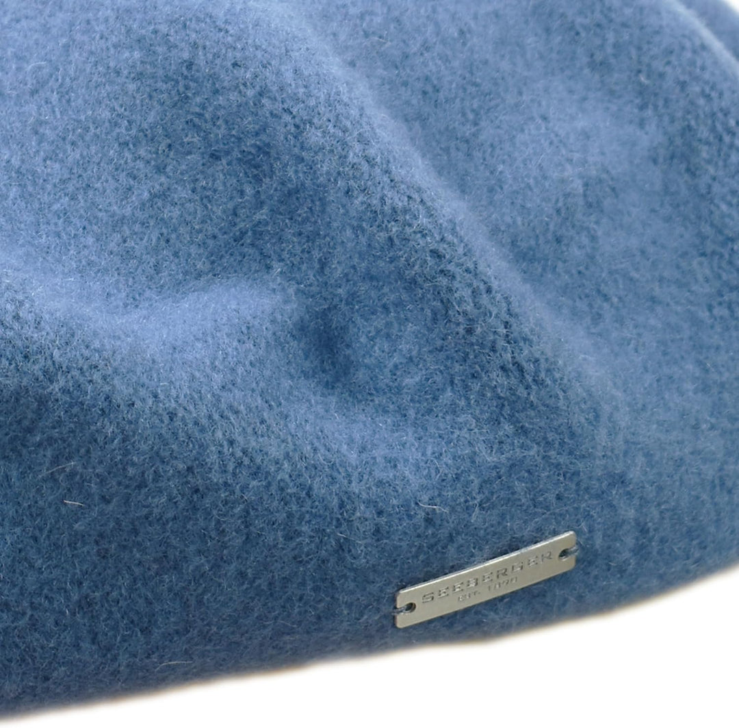 Seeberger Damen Serie Scheffau Strickmütze 55-59 Blau, 55-59 Blau