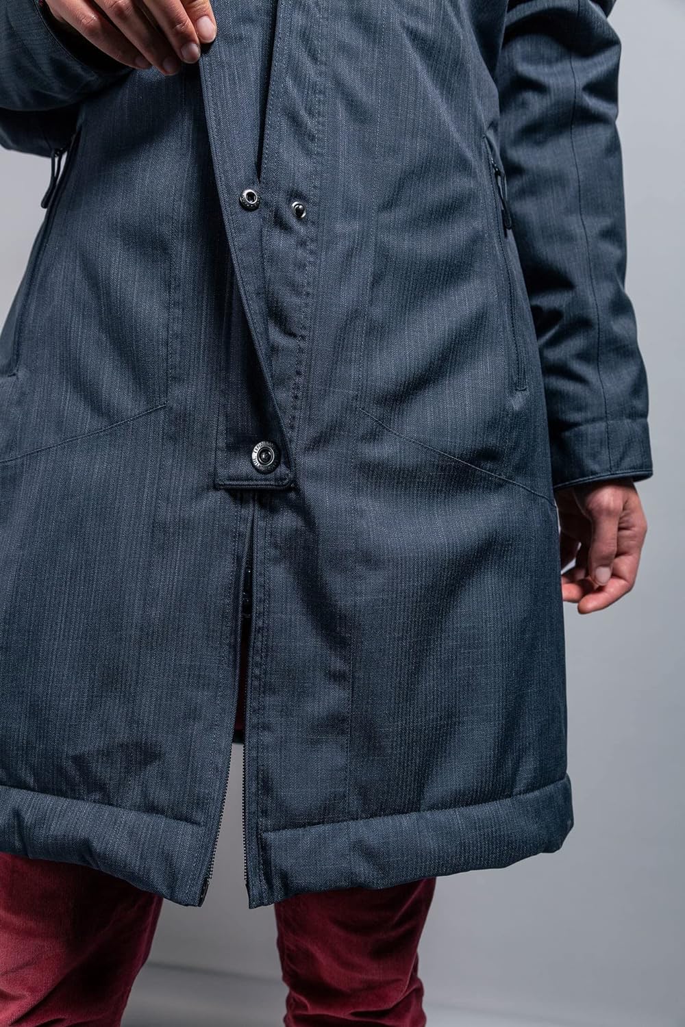 Tatonka FLOY W's Coat Women 34 grey blue, 34 grey blue
