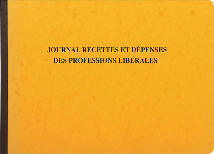 EXACOMPTA Geschäftsbuch "Recettes/Dépenses professions libé-