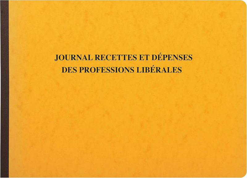 EXACOMPTA Geschäftsbuch "Recettes/Dépenses professions libé-