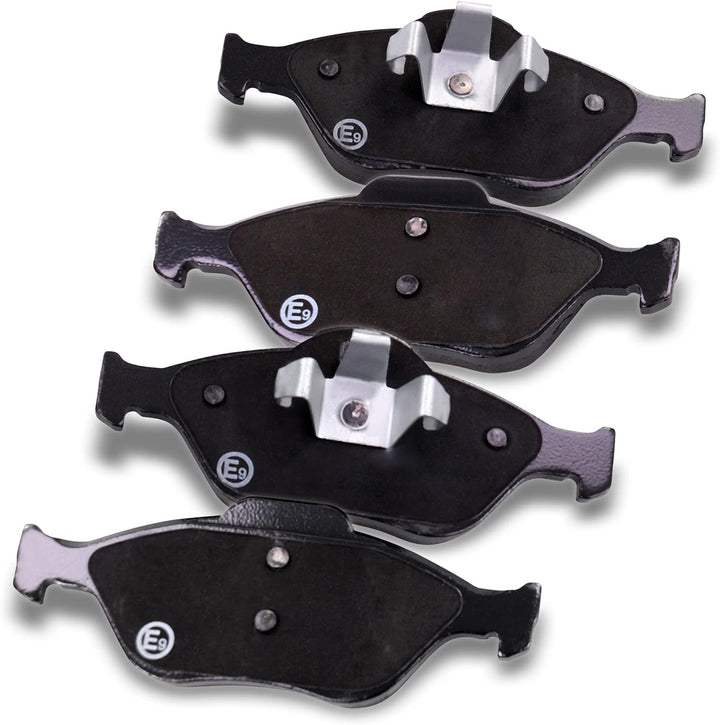 Bremsenset inkl. Bremsscheiben Vorne Ø 258 mm + Belüftet Bremsbeläge Vorne und Bremsbacken hinten