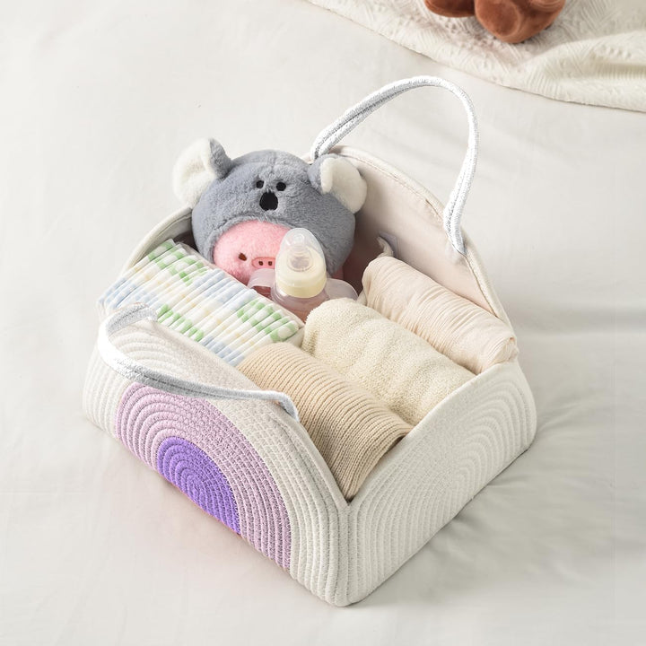 ZHUIYIWIN Baby Windel Caddy Organizer, Windel Organizer, Tragbarer Wickelorganizer, Wickelorganizer