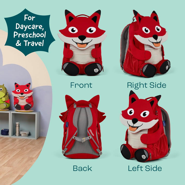 Affenzahn Kinderrucksack Grosser Freund | Kindergartenrucksack für Kinder von 3 bis 5 Jahren mit fun