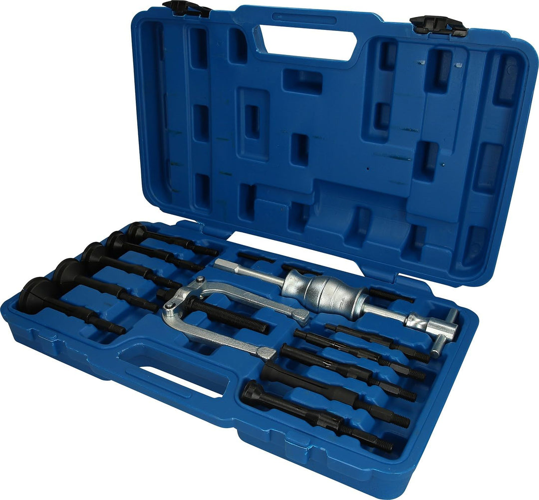 BRILLIANT TOOLS BT631150 Grundloch-Innenlager-Abzieher-Satz | 16- tlg. [Powered by KS TOOLS]