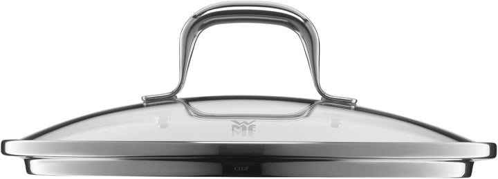 WMF Fusiontec Essential Kochtopf gross, 20 cm, Glasdeckel, Bratentopf Induktion, 2,4l, High-Tech Ker