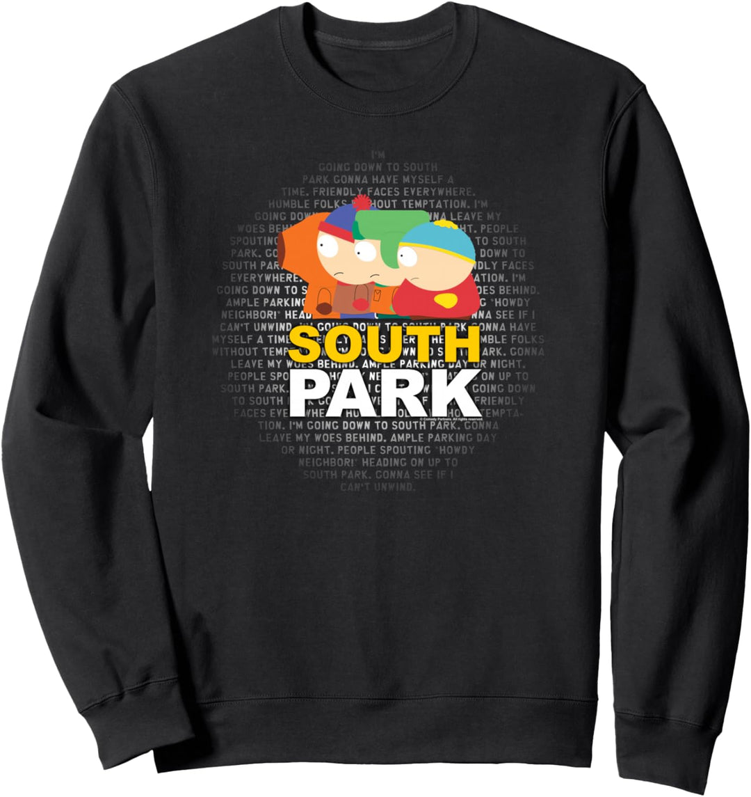 South Park Lyrics Sweatshirt