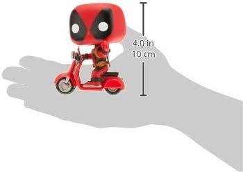 Funko Pop! Rides: Deadpool - Deadpool & Scooter - Vinyl-Sammelfigur - Geschenkidee - Offizielle Hand