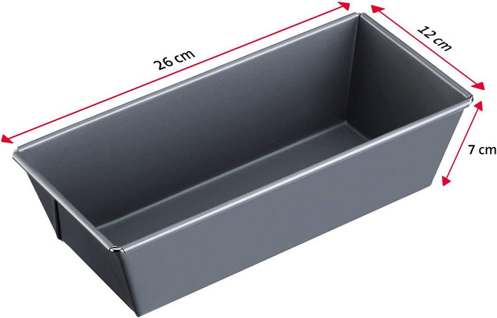Westmark Königskuchenform, Länge: 25 cm, mit Antihaftbeschichtung, kaltgewalzter Stahl, Back Meister