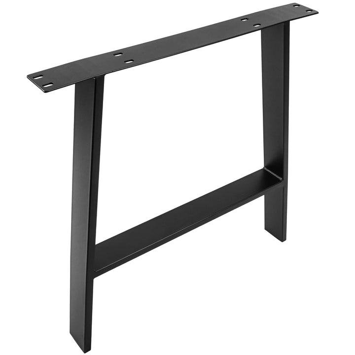 PrimeMatik - Tischbeine rechteckig aus Stahl 695 x 85 x 730 mm 2-Pack