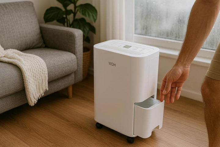 Aktobis Luftentfeuchter, Bautrockner WDH-310EKW (bis 12 L/T + Digital + WLAN), bis 12 L/T + Digital