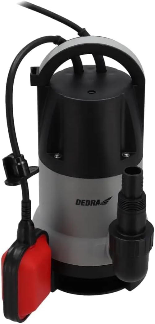 DEDRA Tauchpumpe für sauberes und verschmutztes Wasser Garden stark 900W, Turbine für 14500/min Volu