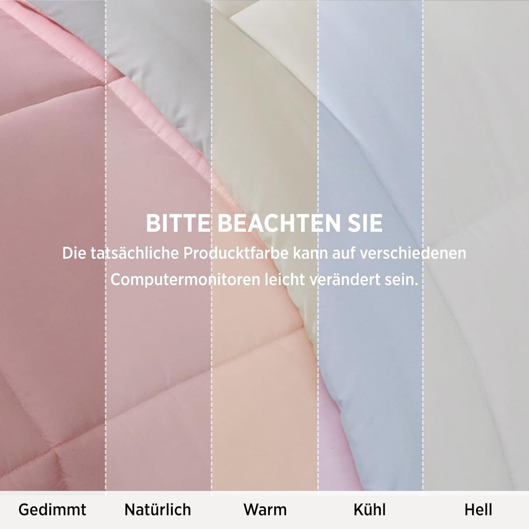BEDSURE Bettdecke Ohne Bezug 135x200 - Bettdecke 135x200 für Allergiker, Warm &amp; Gemütlich Ganzjahres