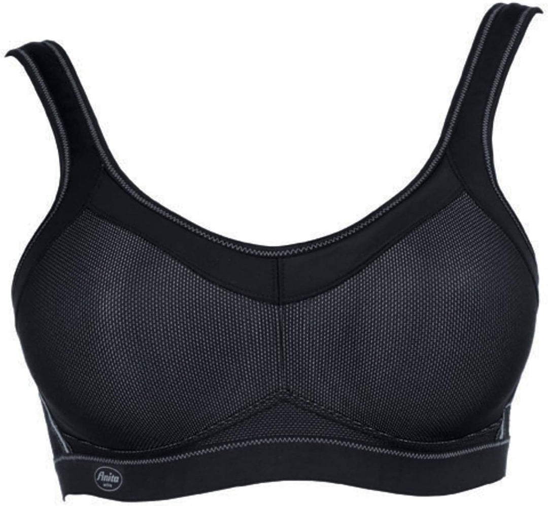Anita Active Damen Momentum Sport-BH (1er Pack) 80D Schwarz, 80D Schwarz