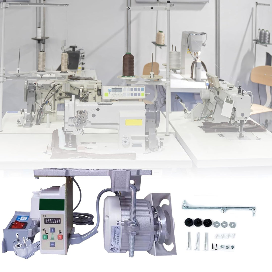 Elektrischer Nähmaschinenmotor, 220V 750W Industrieller Nähmaschinenmotor Energiesparender Servomoto