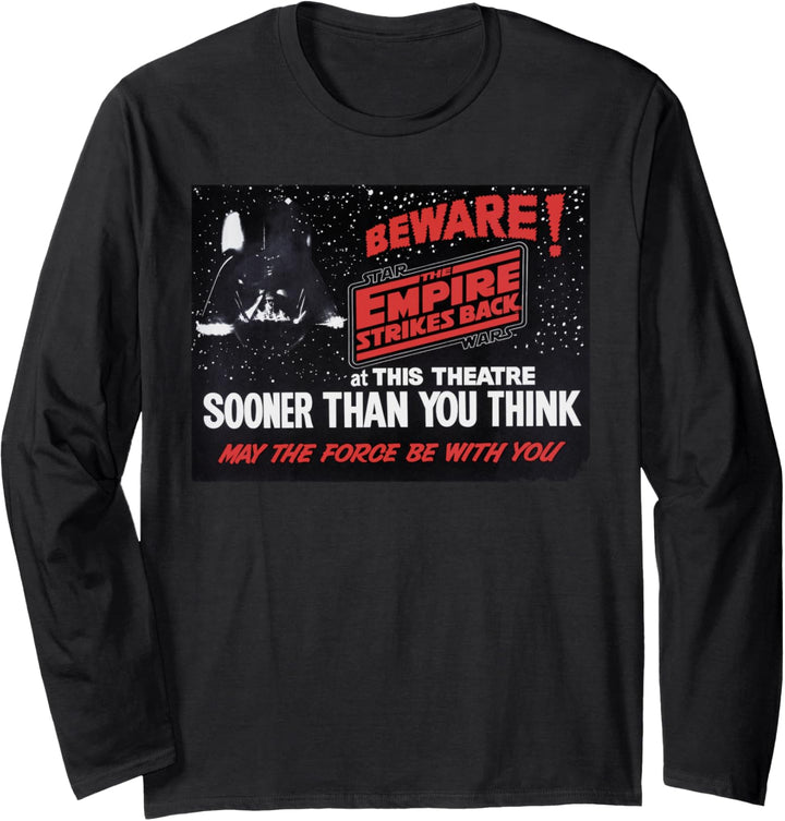 Star Wars The Empire Strikes Back Retro Theater Langarmshirt