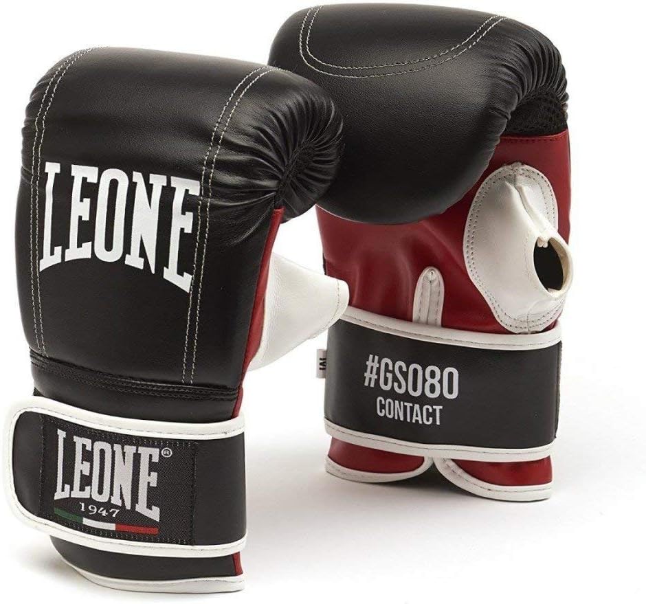 LEONE 1947, Kontakttaschenhandschuhe, Schwarz, GS080 L Schwarz, L Schwarz