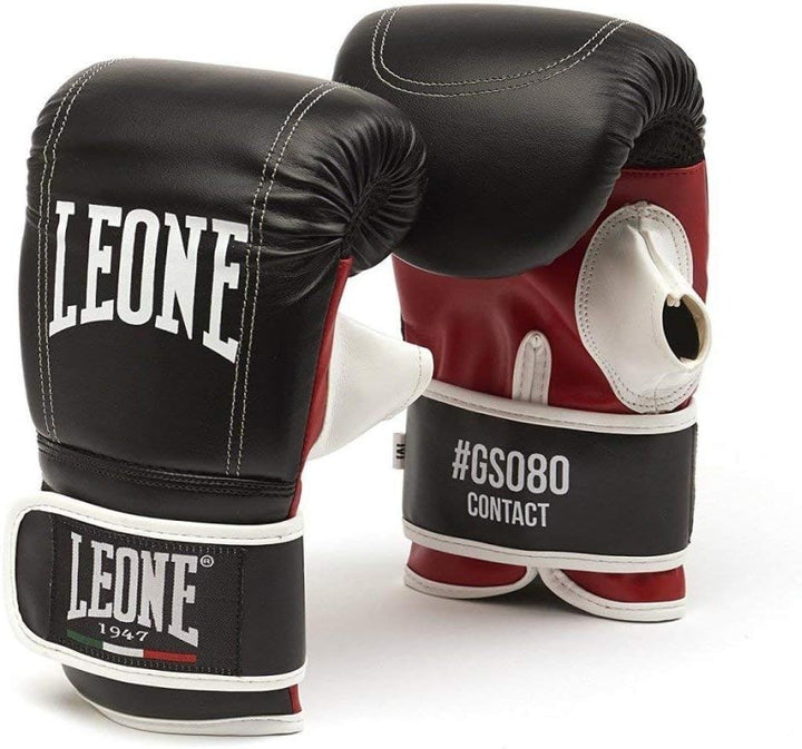 LEONE 1947, Kontakttaschenhandschuhe, Schwarz, GS080 L Schwarz, L Schwarz