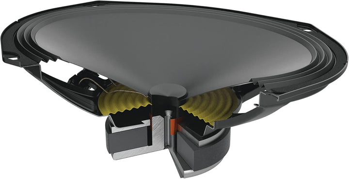 Audison AP 690 – 6x9 Tieftöner-Paar mit behandelten Zellulosemembranen, 300W Peak, 4 Ohm Impedanz fü