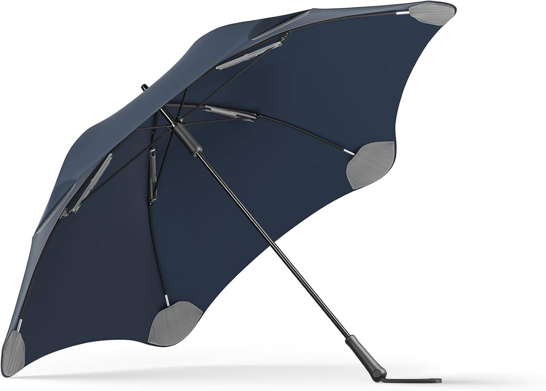 BLUNT 'Executive' Regenschirm Gross Ø 138 cm Midnight Navy - Sturmfest bis 115 km/h - Automatisch Öf