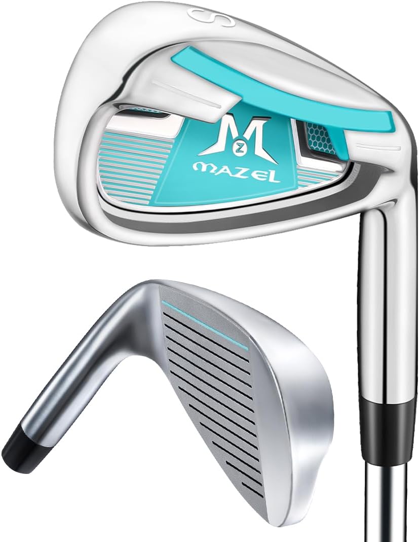 MAZEL WM-X2 Golf Eisen Single1,2,3,4,5,6,7,8,9, P,S, Edelstahl Golf Club Eisen für Männer Rechtshänd