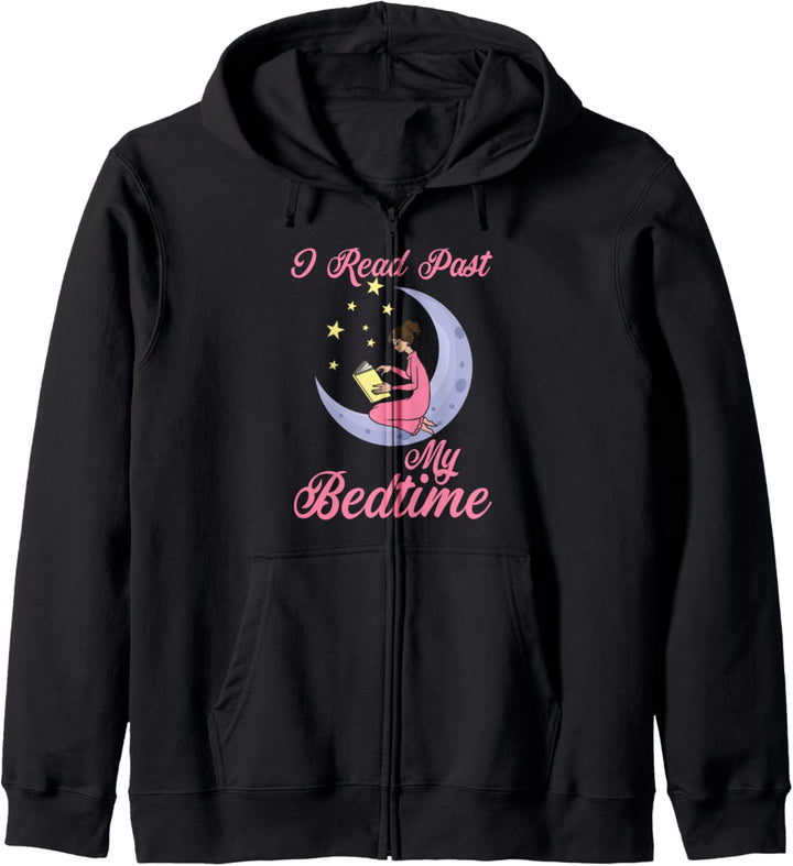 -I Read Past My Bedtime Schlafenszeit verpasst? - Leseratten Kapuzenjacke