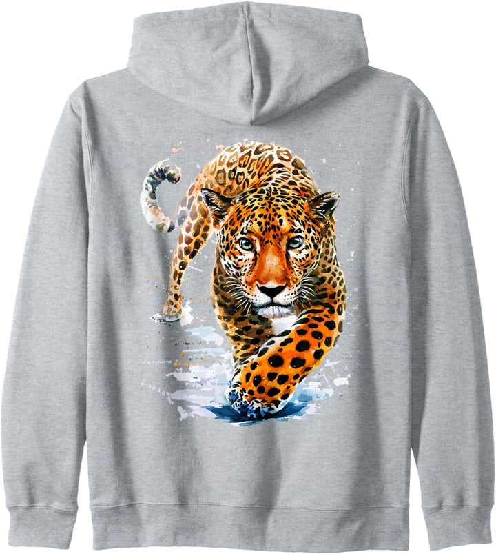 Tiger, handbemalter Tiger Kapuzenjacke