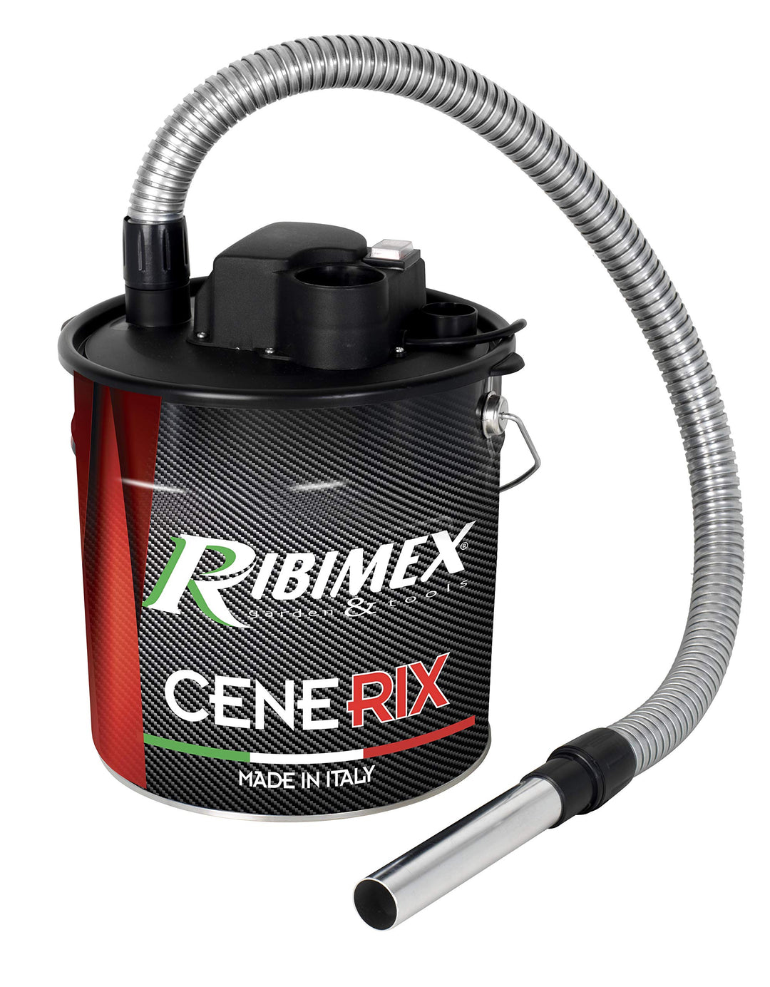 RIBIMEX - Elektrischer Aschenbecher von Cenerix, 18 l, 1200 W - PRCEN003/1200