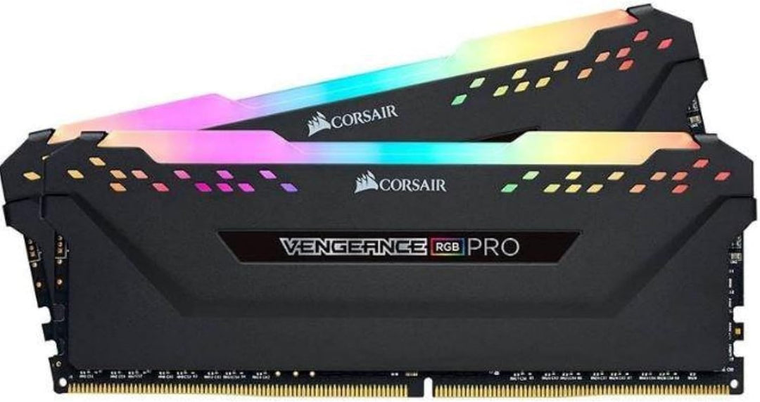 Corsair VENGEANCE RGB PRO SL 16GB (2x8GB) DDR4 3600 (PC4-28800) C18 1.35V Optimized for AMD Ryzen -