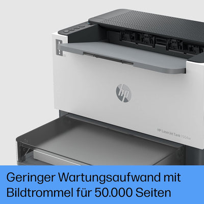 HP Laserjet Tank 1504w Laserdrucker mit Dual-Band-Wi-Fi, Bluetooth-LE, HP Smart App, inklusive Origi