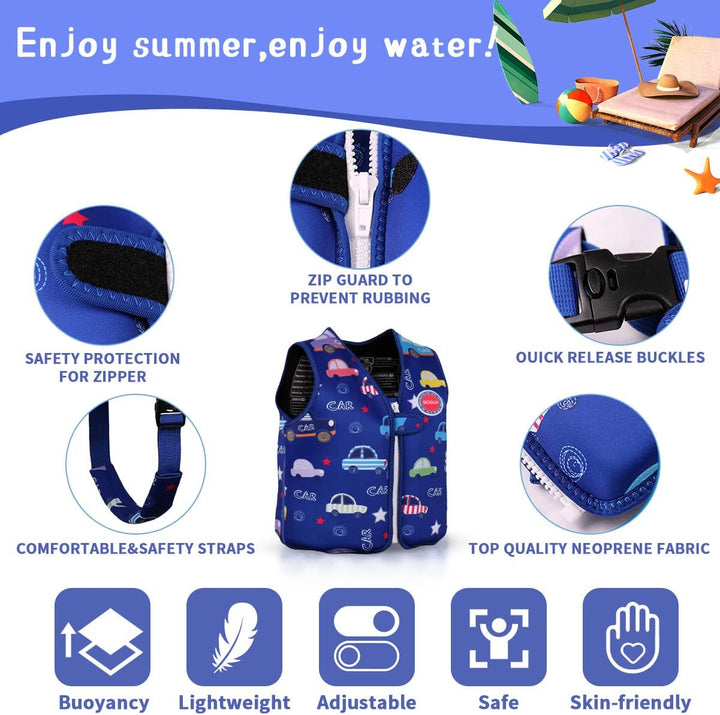 Kleinkind Schwimmjacke, Floaties für Kleinkinder, Floating Badeanzug Badebekleidung mit verstellbare