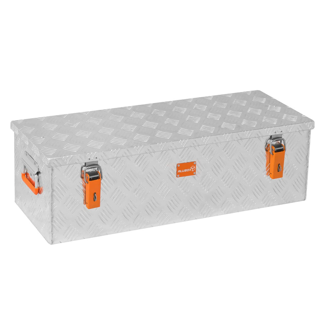 alubox Werkzeugkiste Riffelblech ABX-RL60 Aluminium 1,5mm Werkzeugkiste leicht und robust 60 Liter 0