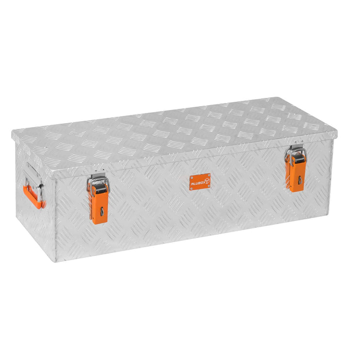 alubox Werkzeugkiste Riffelblech ABX-RL60 Aluminium 1,5mm Werkzeugkiste leicht und robust 60 Liter 0