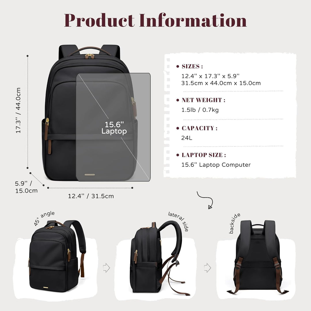 GOLF SUPAGS Multifunktional Handgepäck Rucksack, Schulrucksack Teenager, Rucksack Damen für Schule,