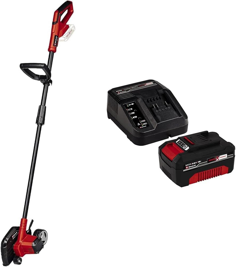 Einhell Akku-Rasenkantenschneider GE-LE 18/190 Li Power X-Change (Li-Ion, 18 V, 3-stufige Tiefeneins