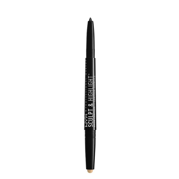 NYX Damen Kosmetika, Multicolor, One Size 08 Black/Golden Peach 1 stück (1er Pack), 08 Black/Golden
